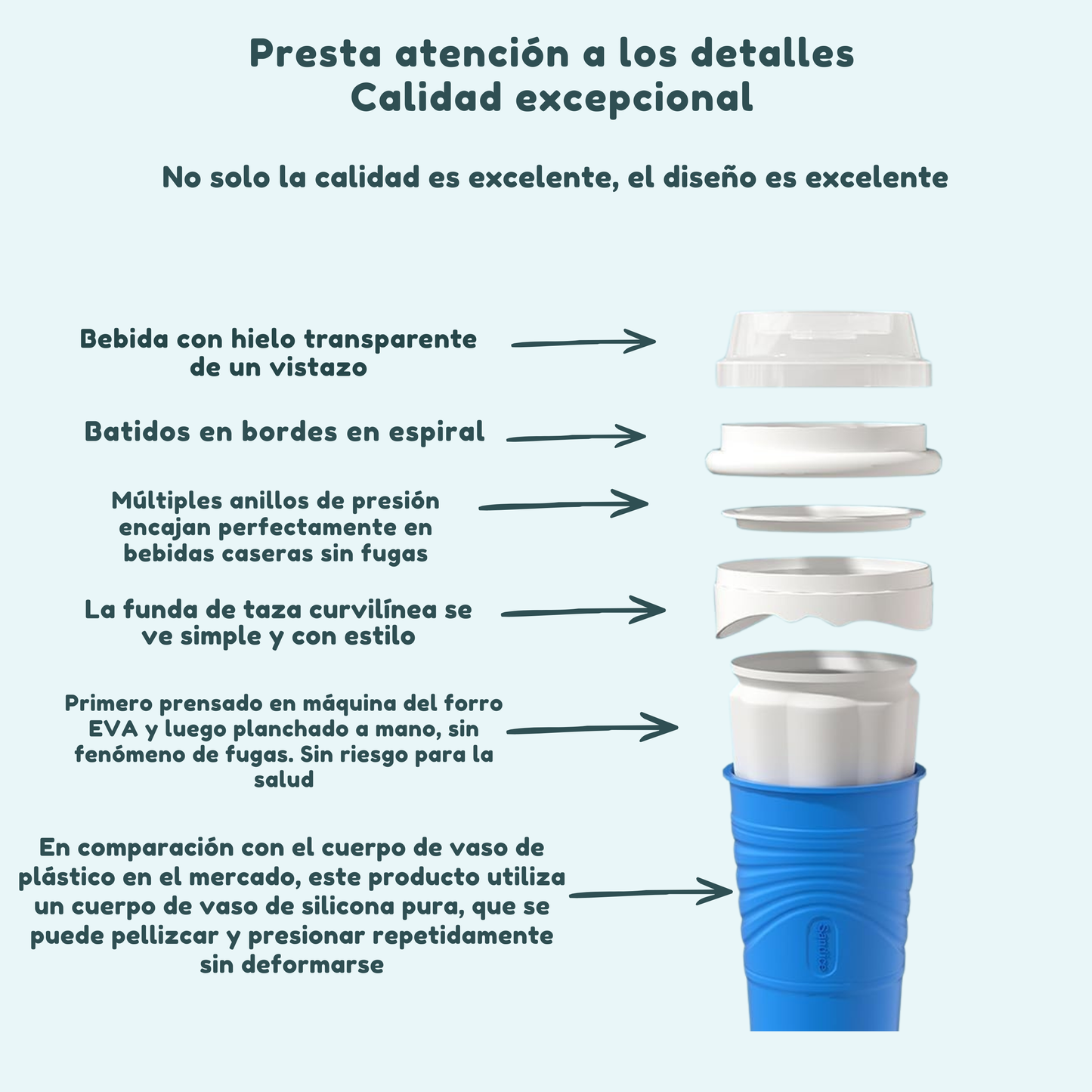 Vaso Para Hacer Granizados