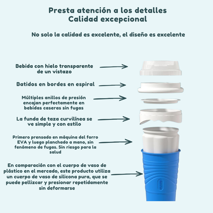 Vaso Para Hacer Granizados