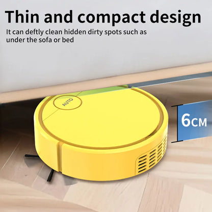 Compact Cordless Rechargeable Vacuum and Mop, Quiet Household Floor Care Gadget, Wet Mopping Sweeper for Desktop & Floor Cleaning, Hair & Dust Particle Pickup